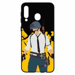 Чохол для Samsung M30 PlayerUnknown’s Battlegrounds and spray - PrintSalon