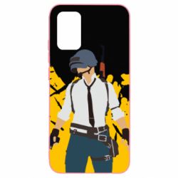 Чохол для Samsung A02s/M02s PlayerUnknown’s Battlegrounds and spray - PrintSalon