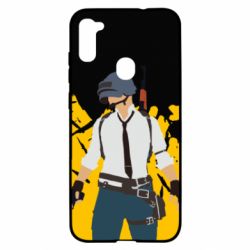 Чохол для Samsung A11 / M11 PlayerUnknown’s Battlegrounds and spray - PrintSalon