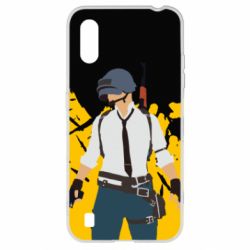 Чохол для Samsung A01 / M01 PlayerUnknown’s Battlegrounds and spray - PrintSalon