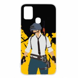 Чохол для Samsung M31 PlayerUnknown’s Battlegrounds and spray - PrintSalon