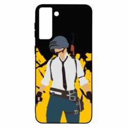 Чохол для Samsung S21+ PlayerUnknown’s Battlegrounds and spray - PrintSalon