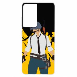 Чохол для Samsung S21 Ultra PlayerUnknown’s Battlegrounds and spray - PrintSalon