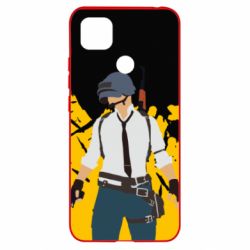 Чохол для Xiaomi Redmi 9c PlayerUnknown’s Battlegrounds and spray - PrintSalon