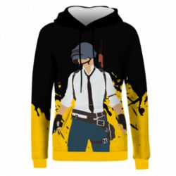 Жіноче 3D худі PlayerUnknown’s Battlegrounds and spray - PrintSalon