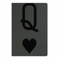 Блокнот с принто Playing Cards Queen - PrintSalon