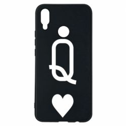 Чехол для Huawei P Smart Plus 2018 Playing Cards Queen