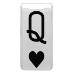 Чехол для Samsung A80 Playing Cards Queen - PrintSalon