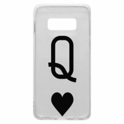 Чехол для Samsung S10e Playing Cards Queen - PrintSalon