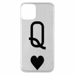 Чехол для iPhone 11 Playing Cards Queen - PrintSalon