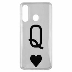Чехол для Samsung M40 Playing Cards Queen - PrintSalon