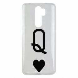 Чехол для Xiaomi Redmi Note 8 Pro Playing Cards Queen - PrintSalon