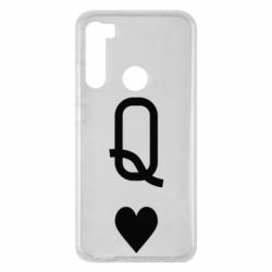 Чехол для Xiaomi Redmi Note 8 Playing Cards Queen - PrintSalon
