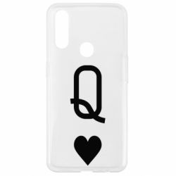 Чехол для Oppo A31 Playing Cards Queen - PrintSalon
