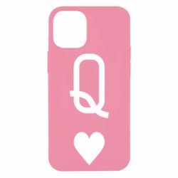 Чехол для iPhone 12 mini Playing Cards Queen - PrintSalon