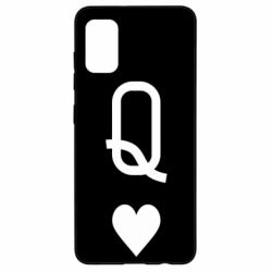 Чехол для Samsung A41 Playing Cards Queen - PrintSalon