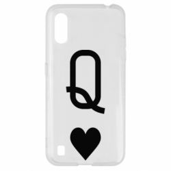 Чехол для Samsung A01/M01 Playing Cards Queen
