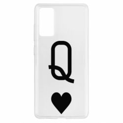Чехол для Samsung S20 FE Playing Cards Queen - PrintSalon