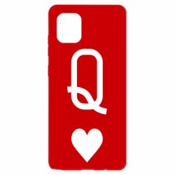 Чехол для Samsung Note 10 Lite Playing Cards Queen - PrintSalon
