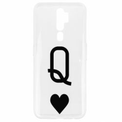 Чехол для Oppo A5/A9 2020 Playing Cards Queen - PrintSalon