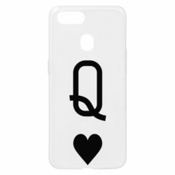 Чехол для Oppo A5s/A12 Playing Cards Queen - PrintSalon