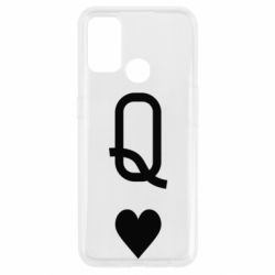 Чехол для Oppo A53/A32/A33 Playing Cards Queen - PrintSalon