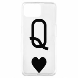 Чехол для Oppo A73 Playing Cards Queen - PrintSalon