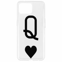 Чехол для Oppo Reno 4 Lite Playing Cards Queen - PrintSalon