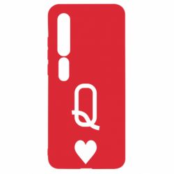 Чехол для Xiaomi Mi10/10 Pro Playing Cards Queen - PrintSalon
