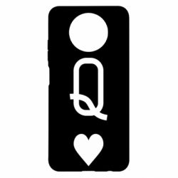 Чехол для Xiaomi Redmi Note 9 5G/Redmi Note 9T Playing Cards Queen - PrintSalon