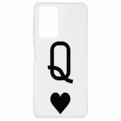 Чехол для Xiaomi Redmi Note 10 Pro Playing Cards Queen - PrintSalon