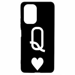 Чехол для Xiaomi Poco F3/K40 Playing Cards Queen - PrintSalon