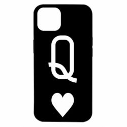 Чехол для iPhone 14 Playing Cards Queen - PrintSalon