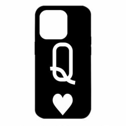 Чехол для iPhone 14 Pro Playing Cards Queen - PrintSalon