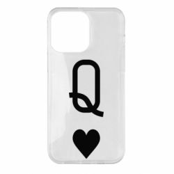 Чехол для iPhone 14 Pro Max Playing Cards Queen - PrintSalon