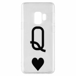 Чехол для Samsung S9 Playing Cards Queen - PrintSalon