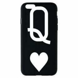 Чехол для iPhone 6/6S Playing Cards Queen - PrintSalon