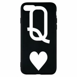 Чехол для iPhone 7 Playing Cards Queen - PrintSalon