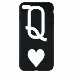 Чехол для iPhone 8 Plus Playing Cards Queen - PrintSalon