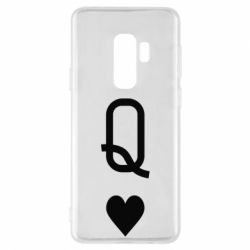 Чехол для Samsung S9+ Playing Cards Queen - PrintSalon