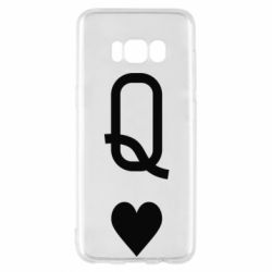 Чехол для Samsung S8 Playing Cards Queen - PrintSalon