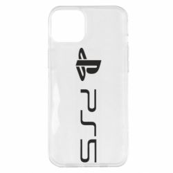 Чехол для iPhone 14 Plus PlayStation 5 Logo - PrintSalon