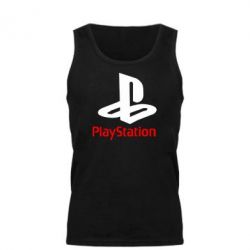 Мужская майка PlayStation - PrintSalon