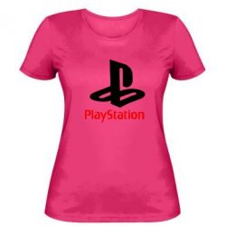 Женская футболка PlayStation - PrintSalon