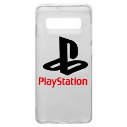 Чехол для Samsung S10+ PlayStation - PrintSalon