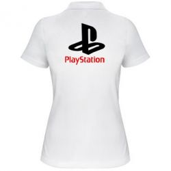 Женское поло PlayStation - PrintSalon