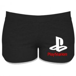 Женские шорты PlayStation - PrintSalon
