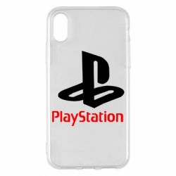 Чехол для iPhone X/Xs PlayStation - PrintSalon