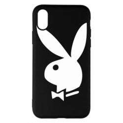 Чехол для iPhone X/Xs плейбой - PrintSalon