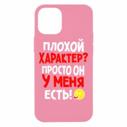 Чехол для iPhone 12 mini Плохой характер? - PrintSalon